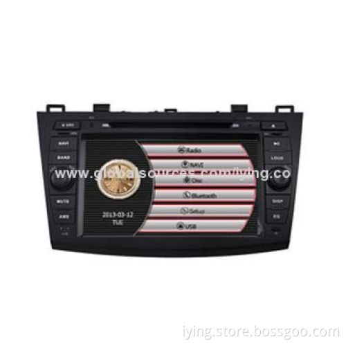 8-inch special car DVD for new Mazda 3, with GPS navigation system